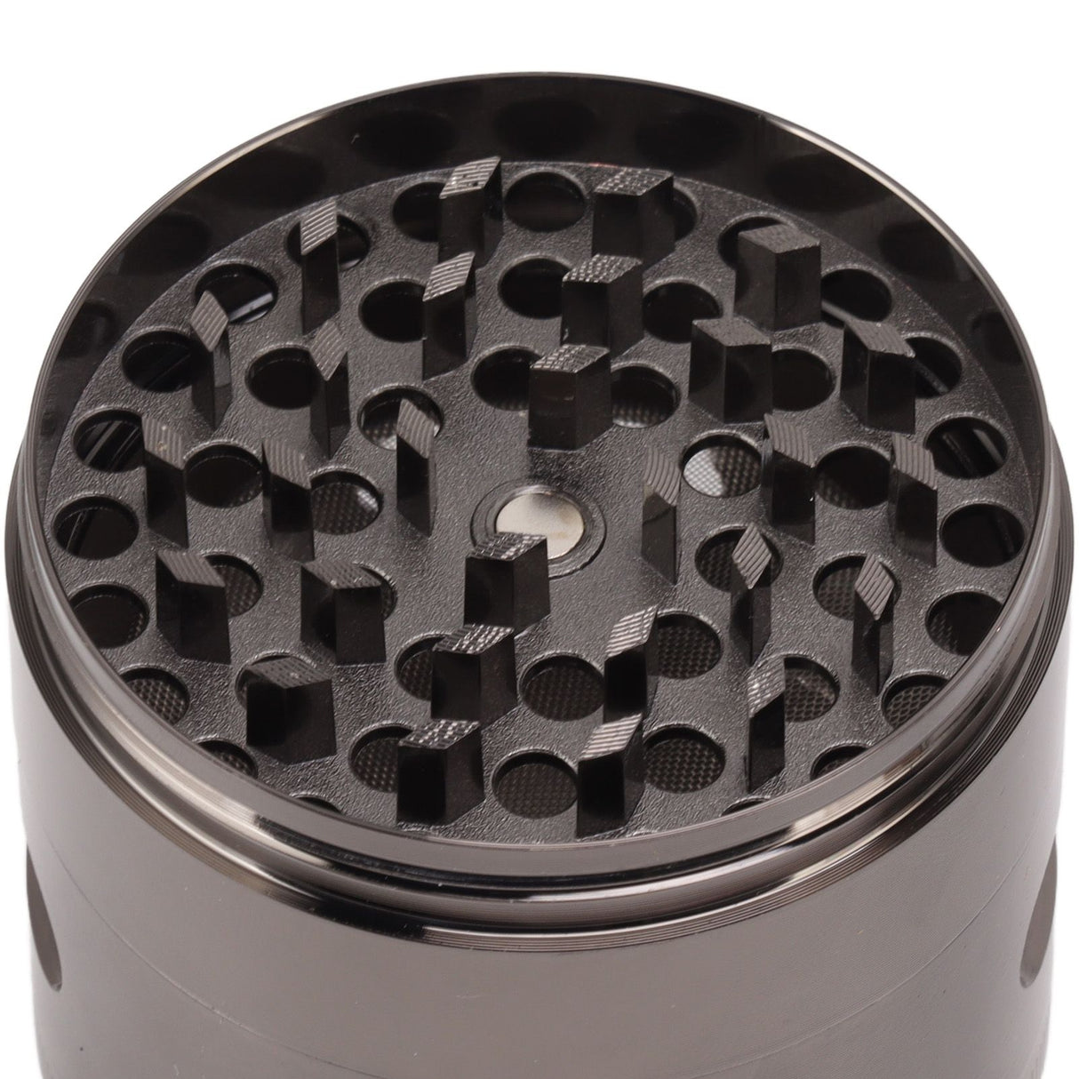 Manual Spice Grinder Zinc Alloy Portable Herb Mill Powder Grinding Machine for Household Use