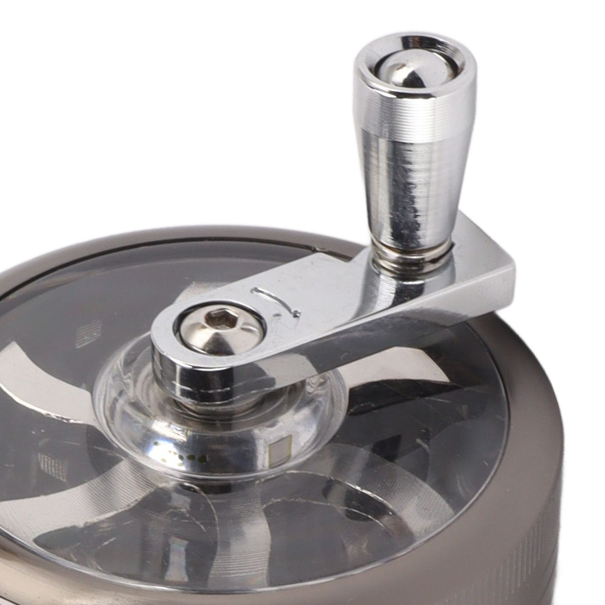 Manual Spice Grinder Zinc Alloy Portable Herb Mill Powder Grinding Machine for Household Use