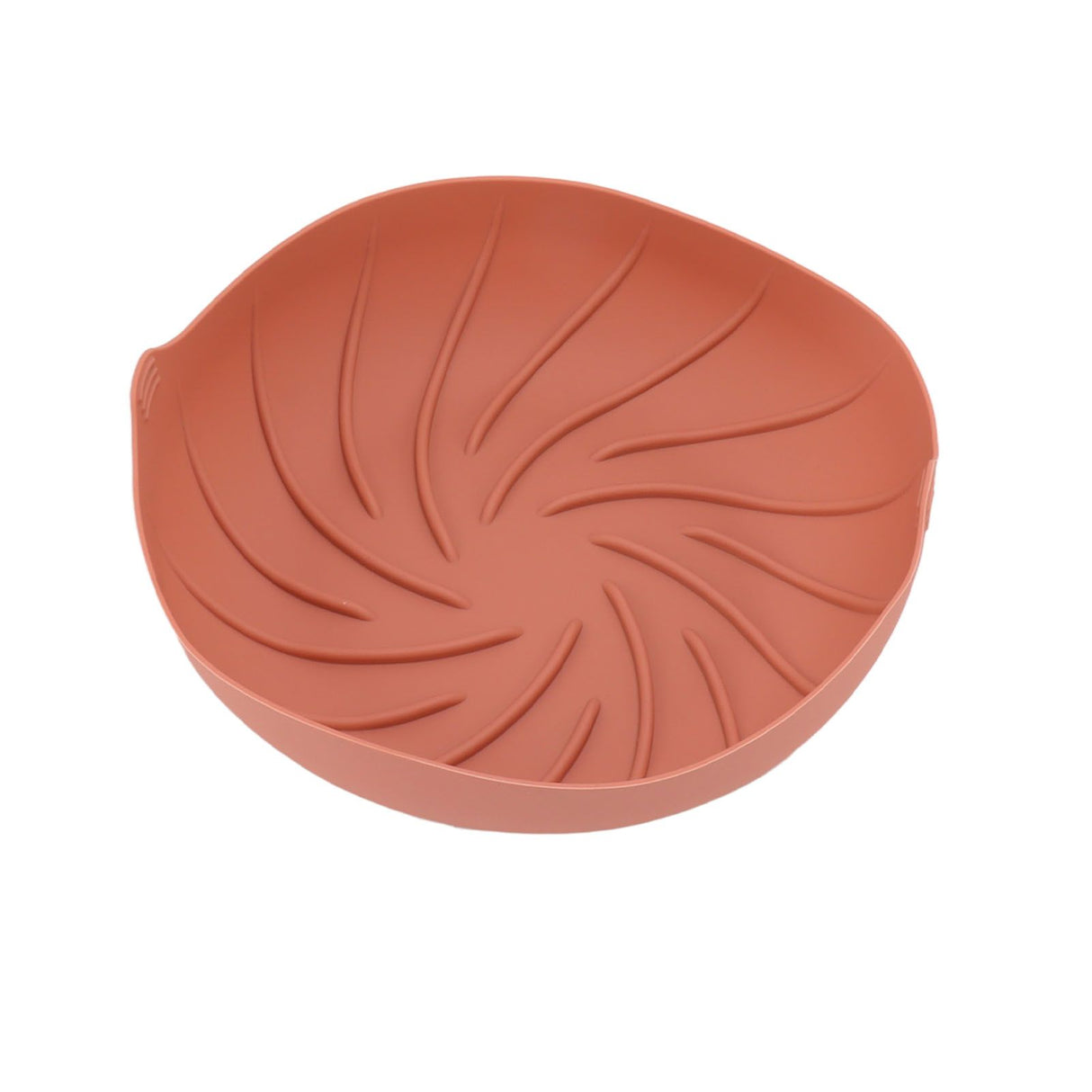 Fryer Silicone Liner Heat Resistant Silicone Fryer Liner Basket Reusable Round Fryers Silicone Pot for Home Kitchen Rose Red