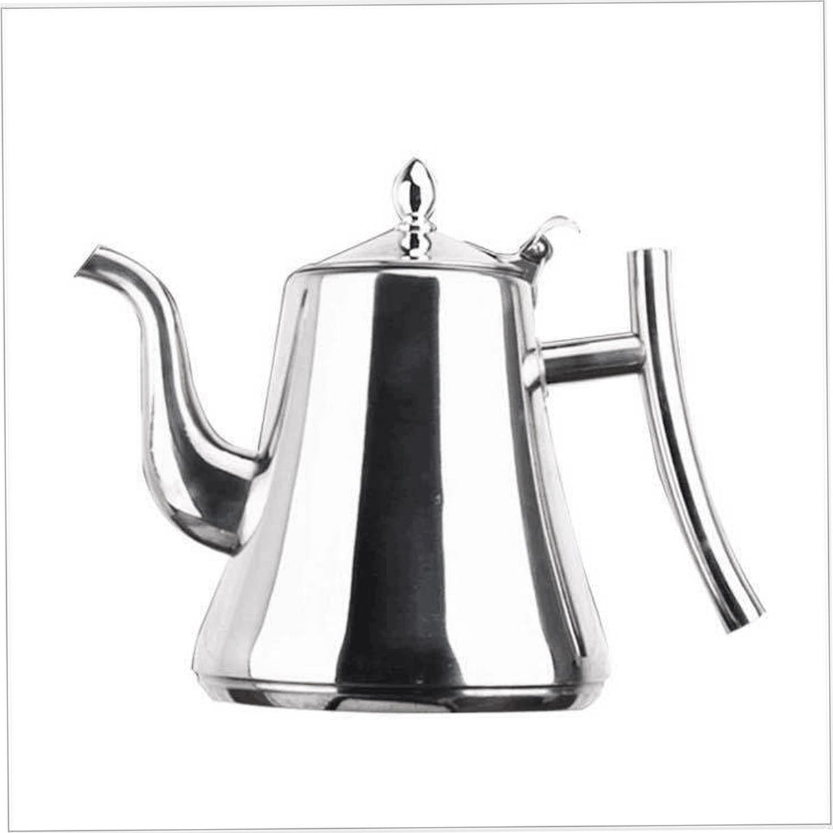 1.2L Stainless Steel Teapot with Filter Screen Thickened Coffee Pot Hotel Restaurant Cold Kettle