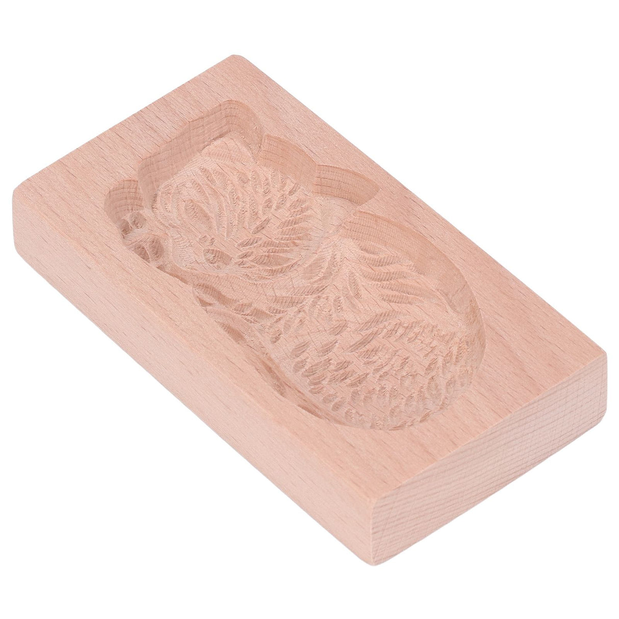 Animal Cookie Mold Lovely Vivid Wooden Biscuit Press Stamp Easy Demoulding Smoothly Cookie Mold Cat