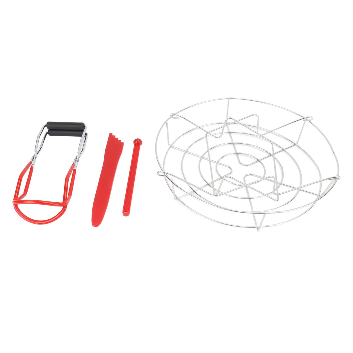 Canning Supplies Starter Kit Stainless Steel Magnetic Lid Lifter Bubble Popper Canning Jar Lifter Can Tongs for Beginners