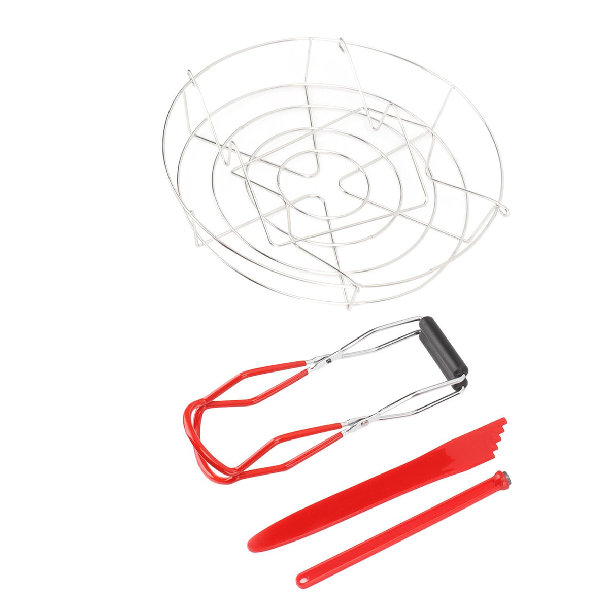 Canning Supplies Starter Kit Stainless Steel Magnetic Lid Lifter Bubble Popper Canning Jar Lifter Can Tongs for Beginners