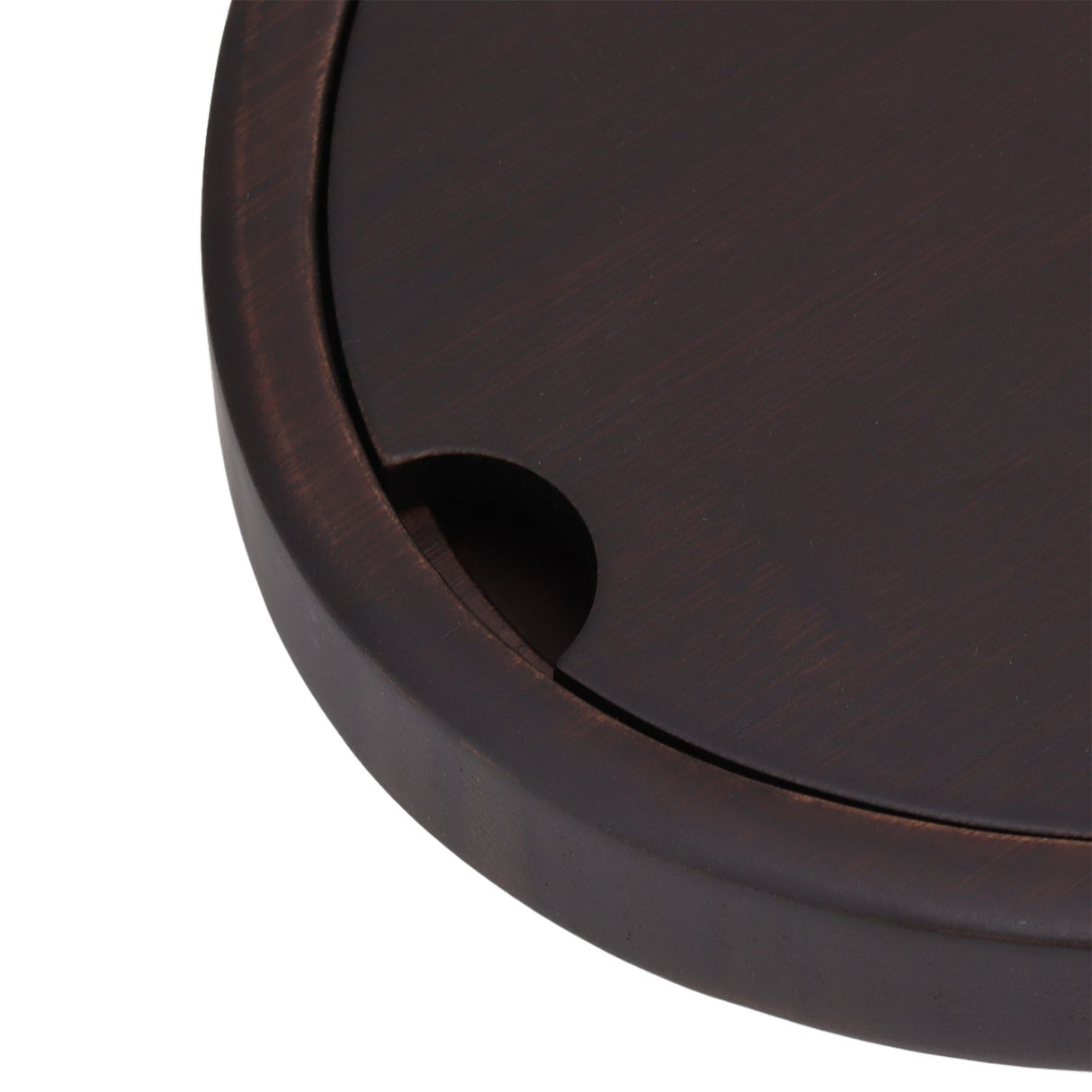 Bamboo Tea Table Tray Walnut Color Simple Elegant Chinese Style Water Storage Tea Tray with Handle S