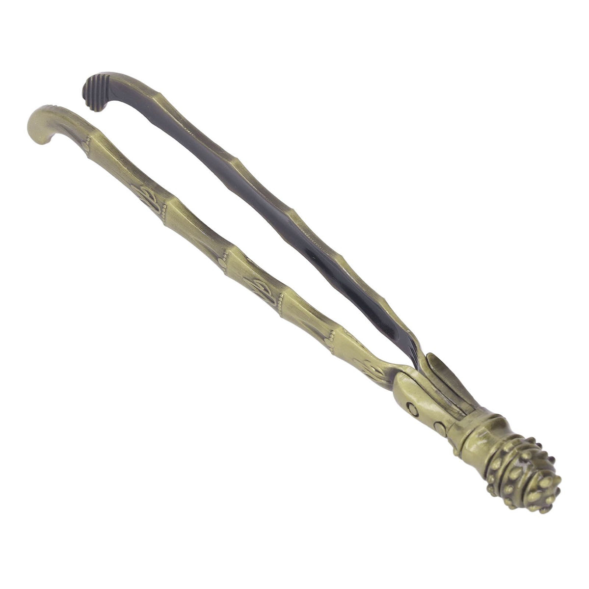 Cup Pick Up Clip Portable Tableware Tweezers Metal Tea Cup Washing Tongs for Household Use Bronze Color