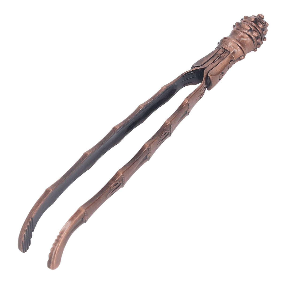 Cup Pick Up Clip Portable Tableware Tweezers Metal Tea Cup Washing Tongs for Household Use Copper Color