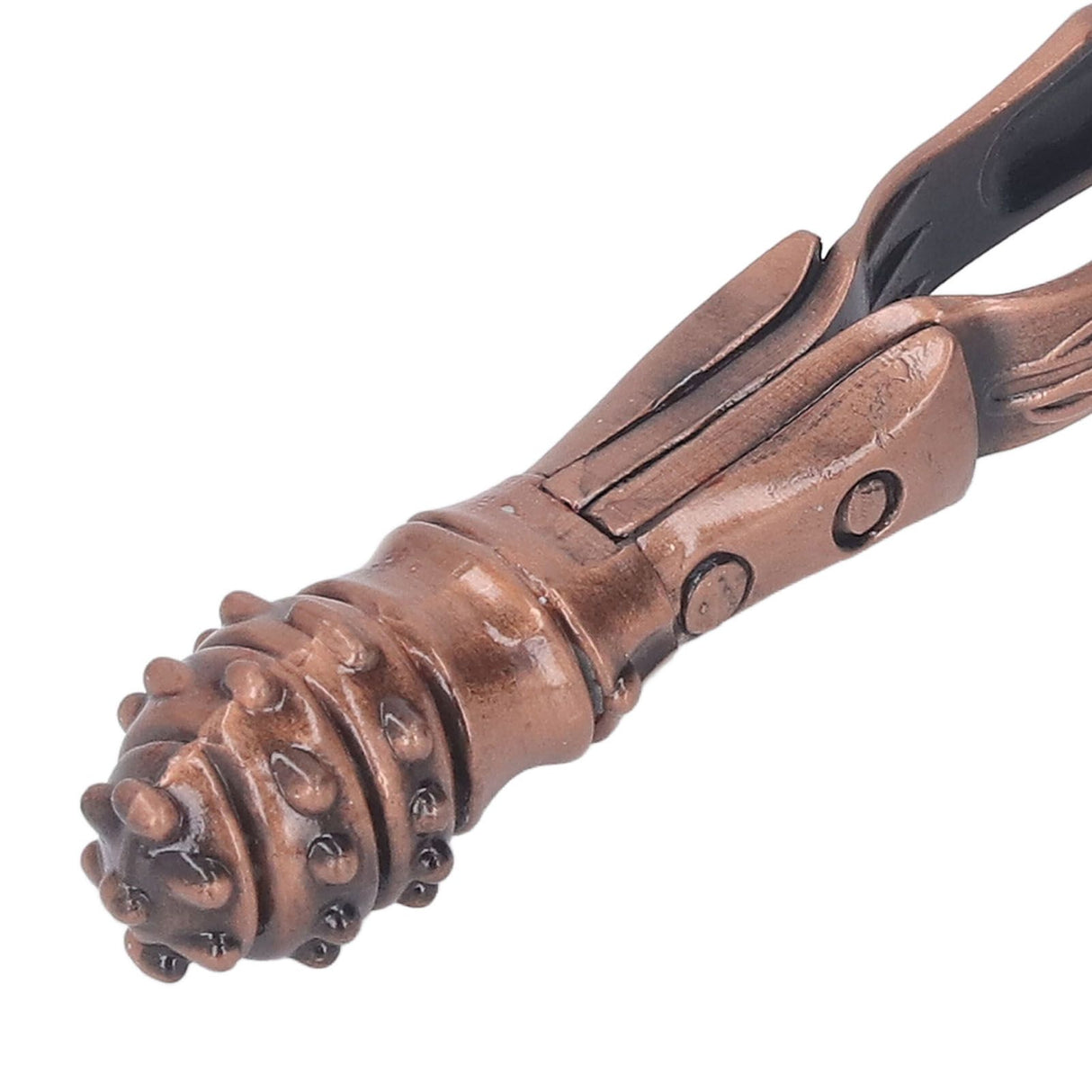Cup Pick Up Clip Portable Tableware Tweezers Metal Tea Cup Washing Tongs for Household Use Copper Color