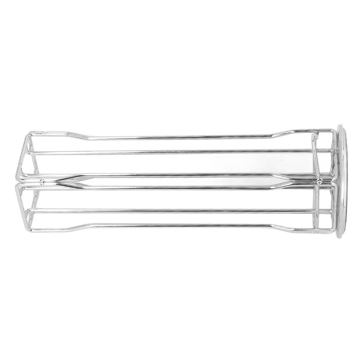 Coffee Capsule Stand 360° Rotation Anti Slip Thick Base Wrought Iron Capsule Pod Holder for Vertuoline 20pods Silver