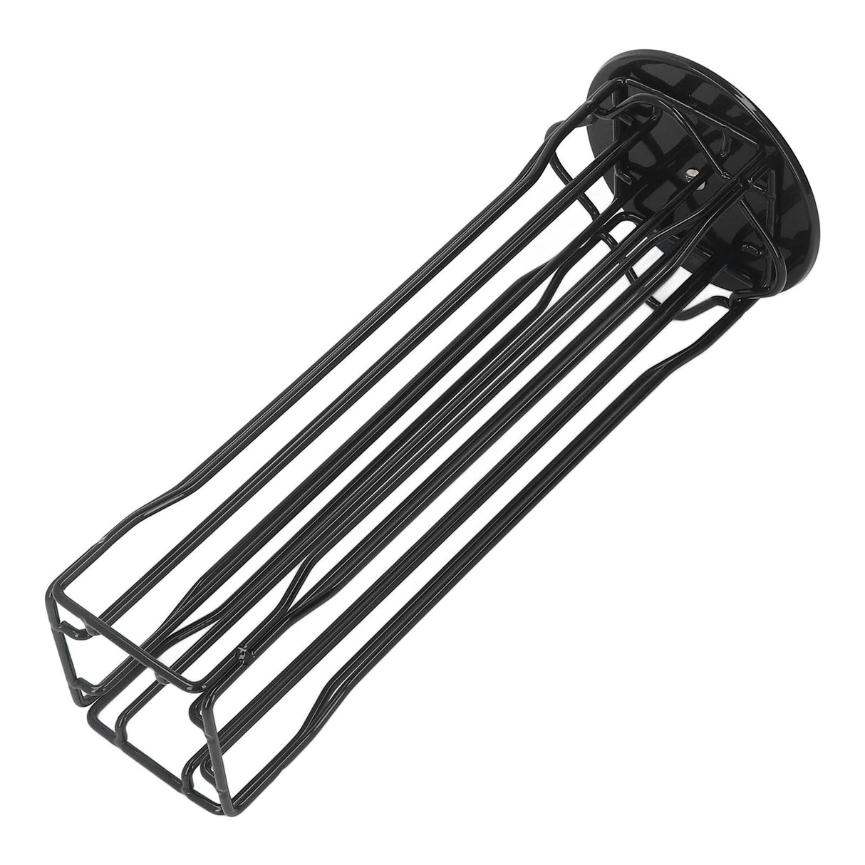 Coffee Capsule Stand 360° Rotation Anti Slip Thick Base Wrought Iron Capsule Pod Holder for Vertuoline 20pods Black