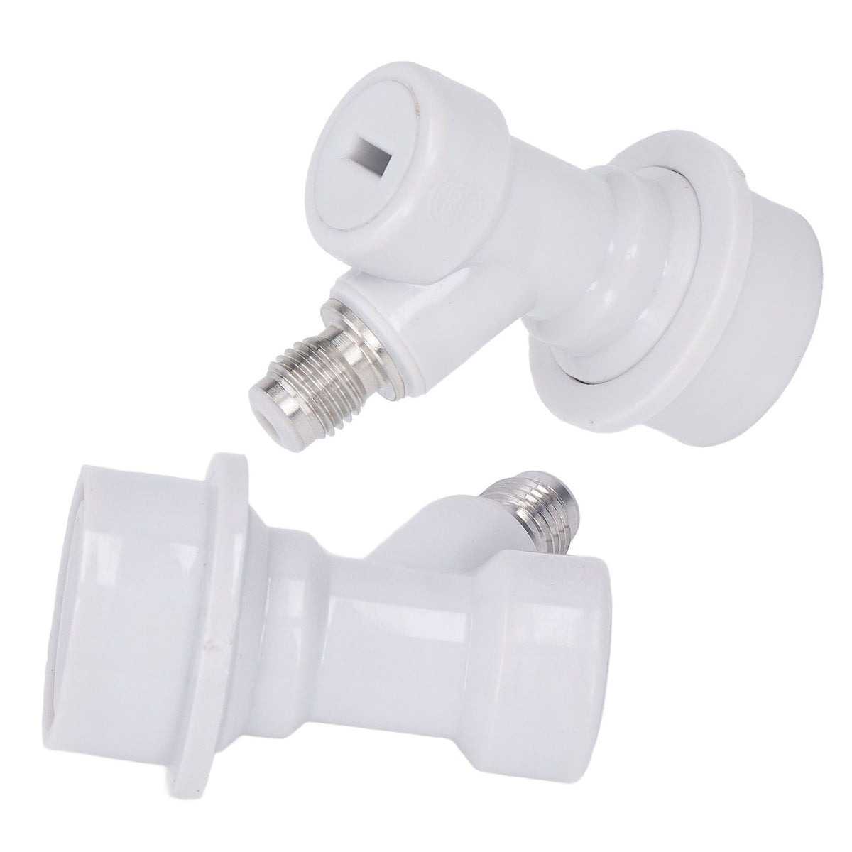 Ball Lock Beer Keg Disconnect Stainless Steel Leak Free Rustproof Barbed Ball Lock Fitting for Beverages Dispensing