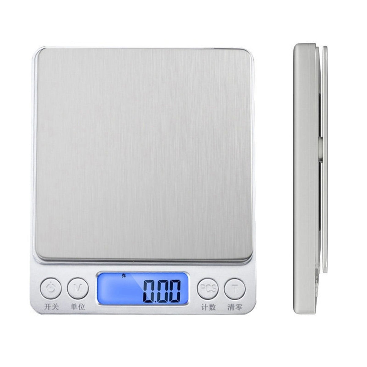 Kitchen Electronic Scale 0.1g High Accuracy Mini Portable LCD Display Digital Food Scale for Jewelry