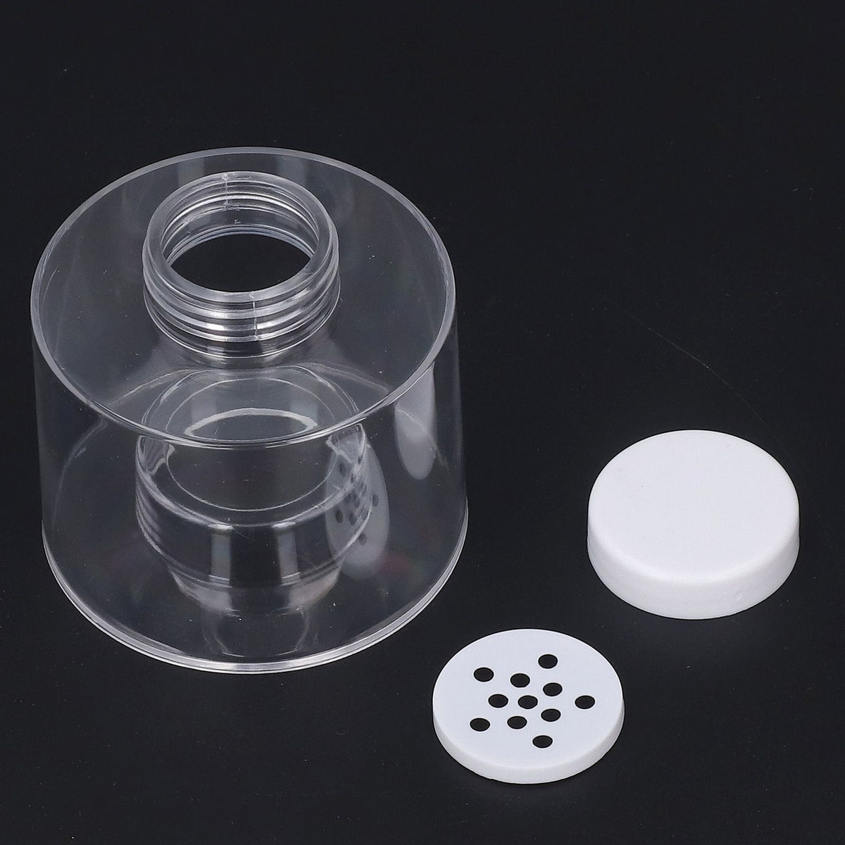 6 Pcs Stackable Spice Pot Spice Tower Spice Color Transparent Pot Seasoning Bottle for Kitchen