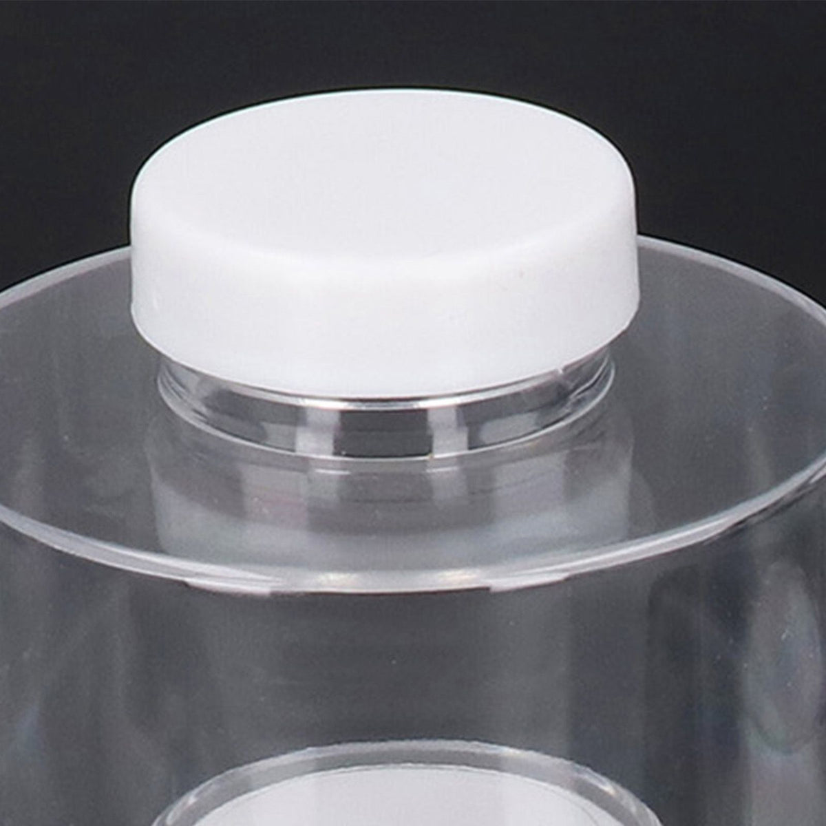 6 Pcs Stackable Spice Pot Spice Tower Spice Color Transparent Pot Seasoning Bottle for Kitchen