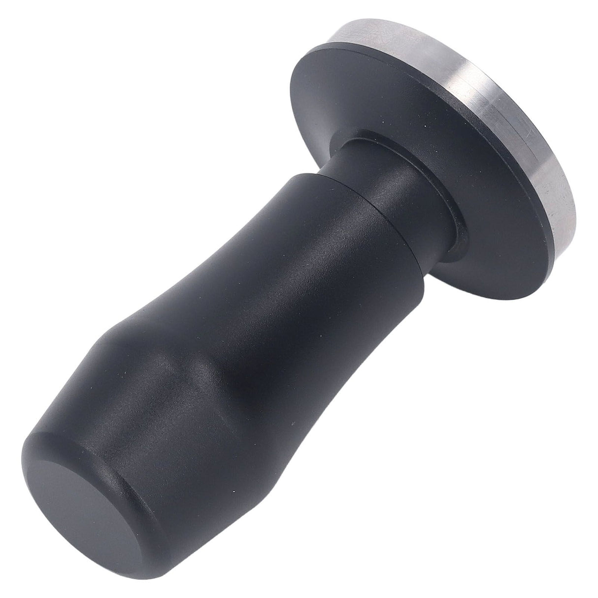 Coffee Tamper Aluminum Alloy Calibrated Tamper with Stainless Steel Base Ergonomic Handle for Cafe Home 58 Thread Base