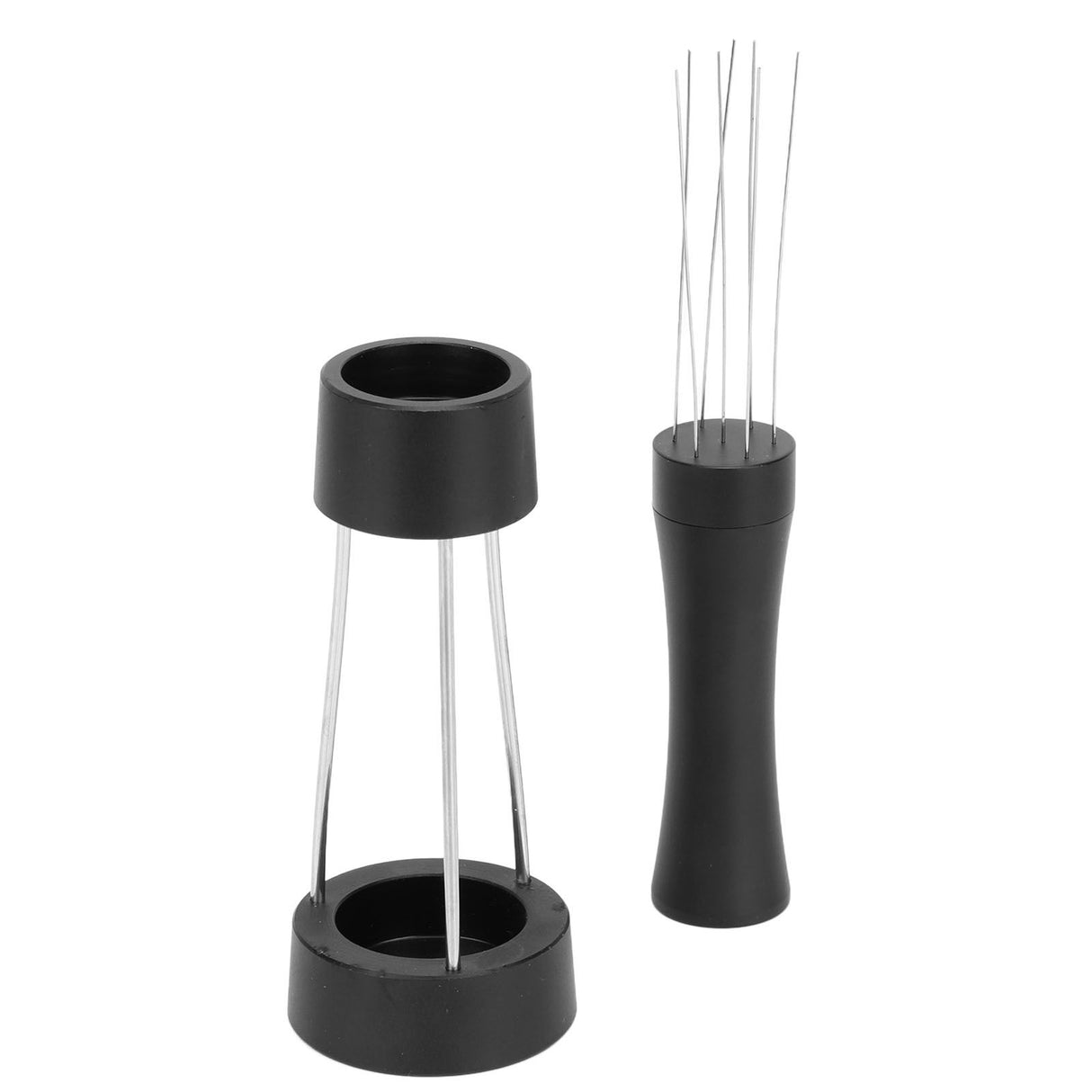Coffee Stirrer Distributor Needle Stainless Steel Coffee Stirring Powder Needle Distributor Black