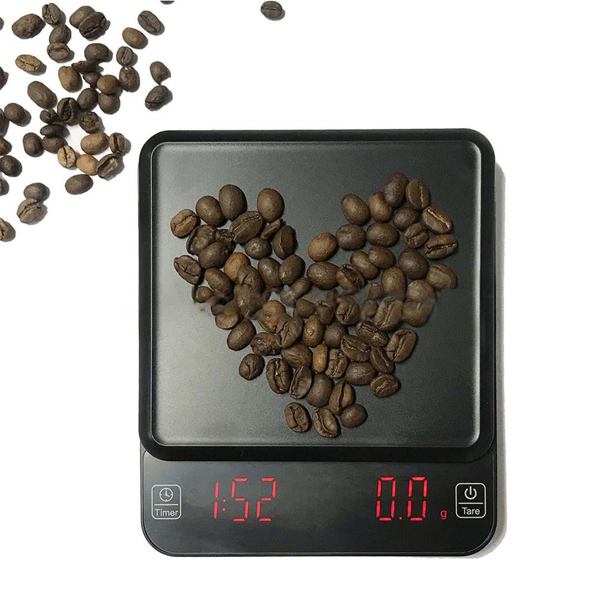 Food Scale Multifunction 3kg 0.1g High Accuracy Digital Kitchen Scale with Tare Function for Cooking Baking