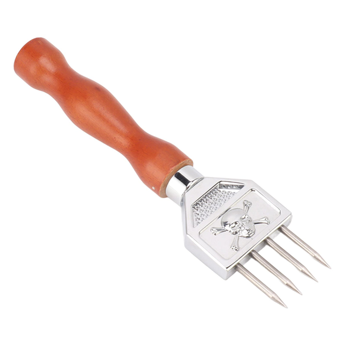 Ice Chipper 304 Stainless Steel Ice Crusher with Wooden Handle for Breaking Ice Kitchen Tool Type B