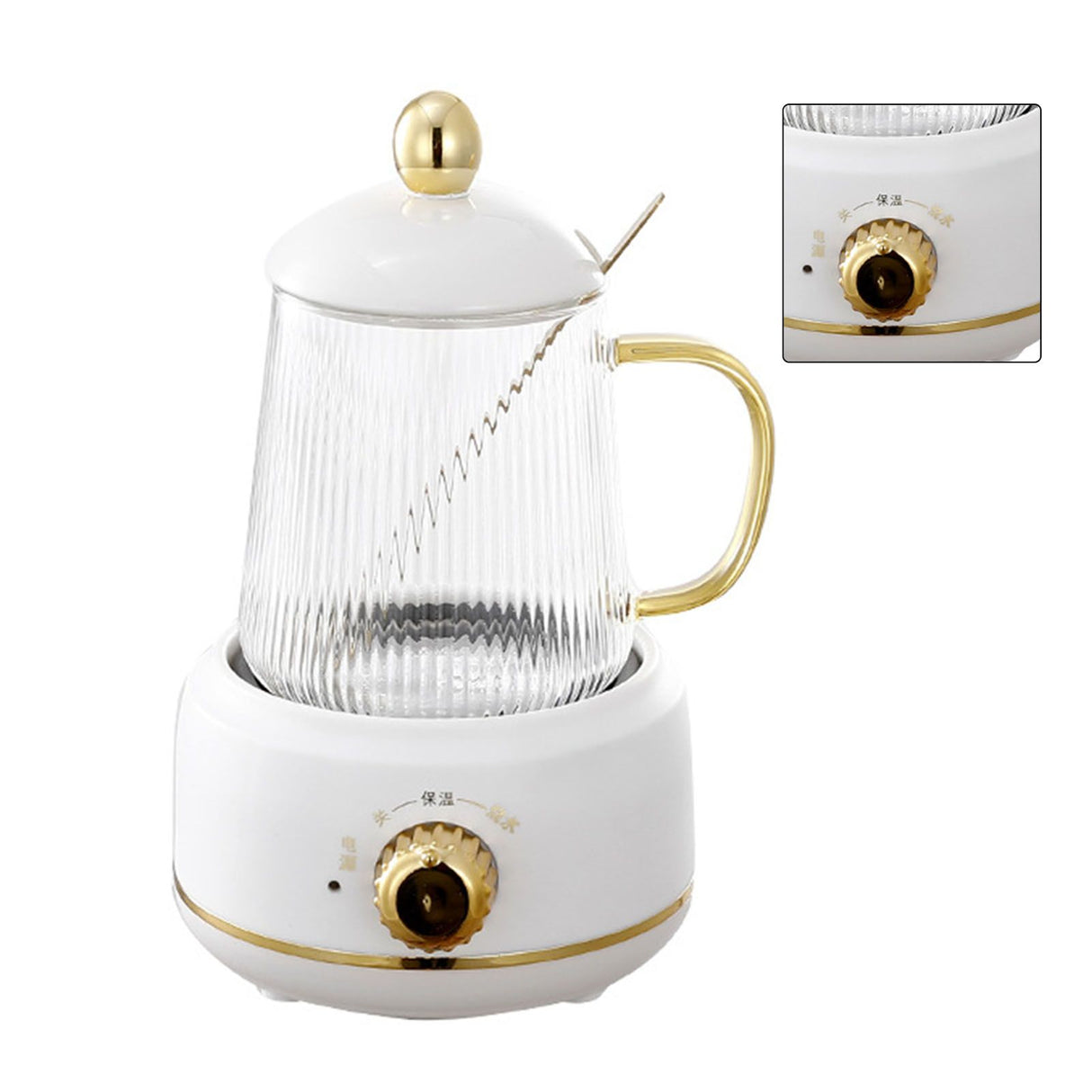Portable Electric Kettle Stew Cup 450ML Health Cup Mini Slow Cooker Kettle Office Flower Teapot Split Tea Boiler AU Plug 220V
