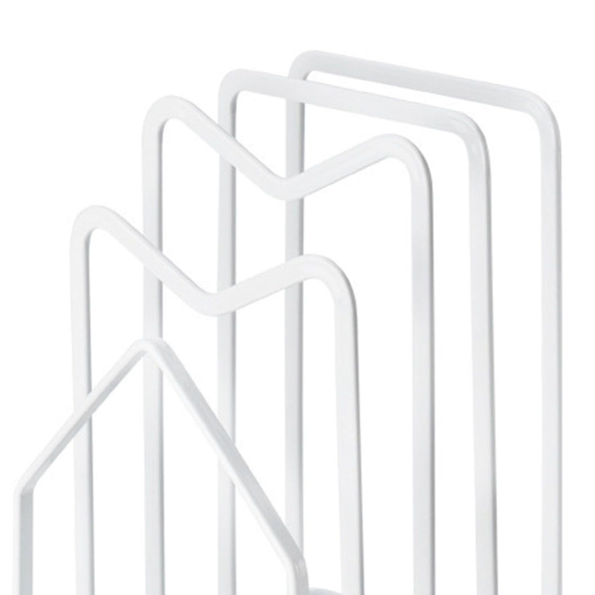 Chopping Board Storage Rack Multifunctional Pot Pan Lid Stand Holder Iron Good Ventilation Kitchen Countertop Organizer White Standard