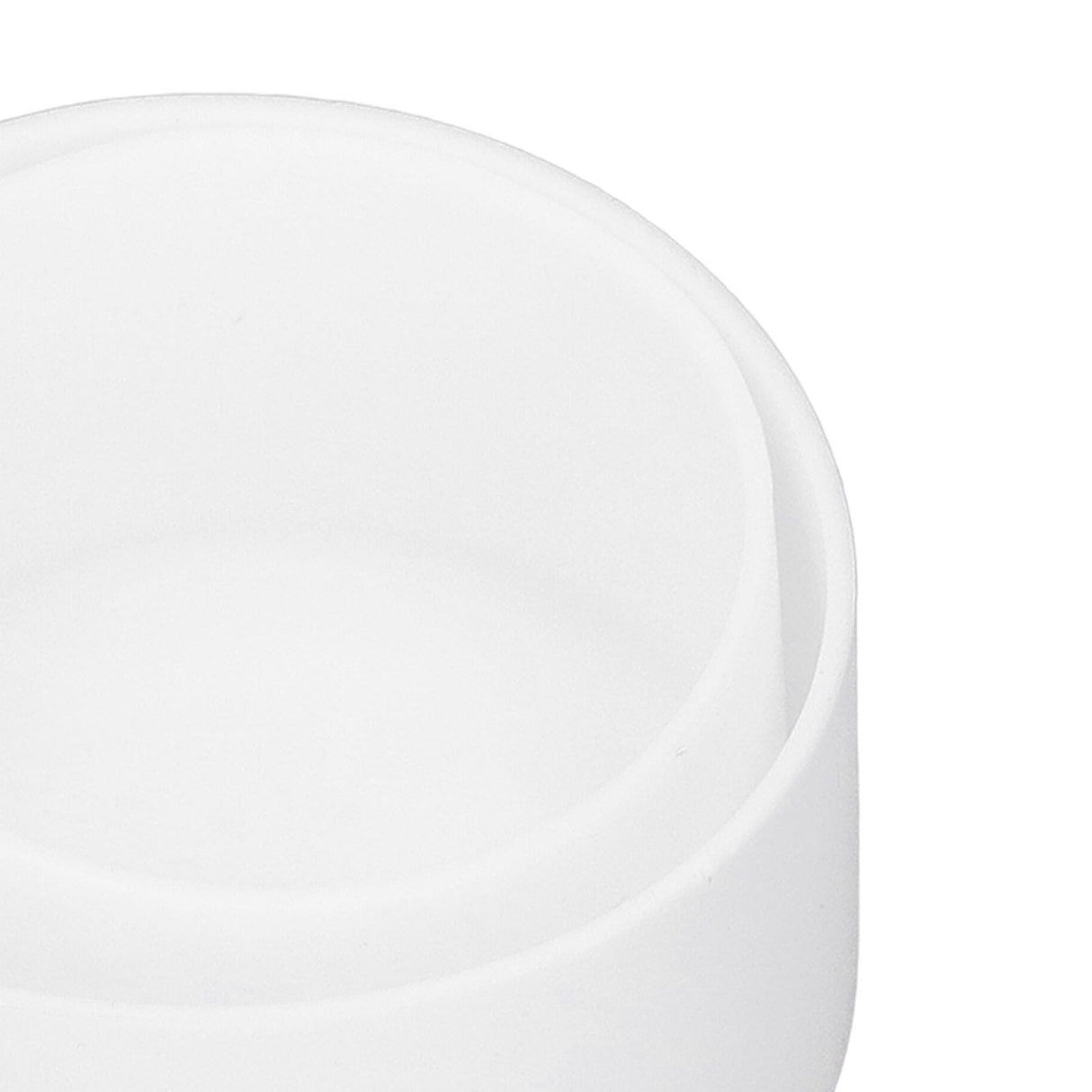 2Pcs Silicone Bumper Boot Protective Water Bottle Bottom Sleeve Cover for Space Thermal Cup White