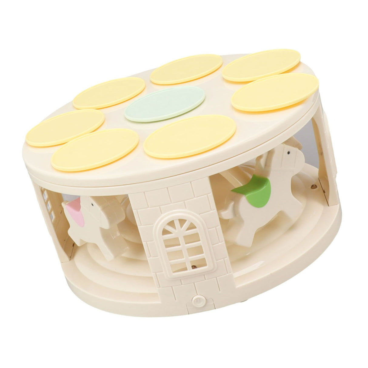 Rotary Dessert Machine LED Carousel Automatic Rotating Dessert Display Table with 4 Music for Wedding Party Supplies