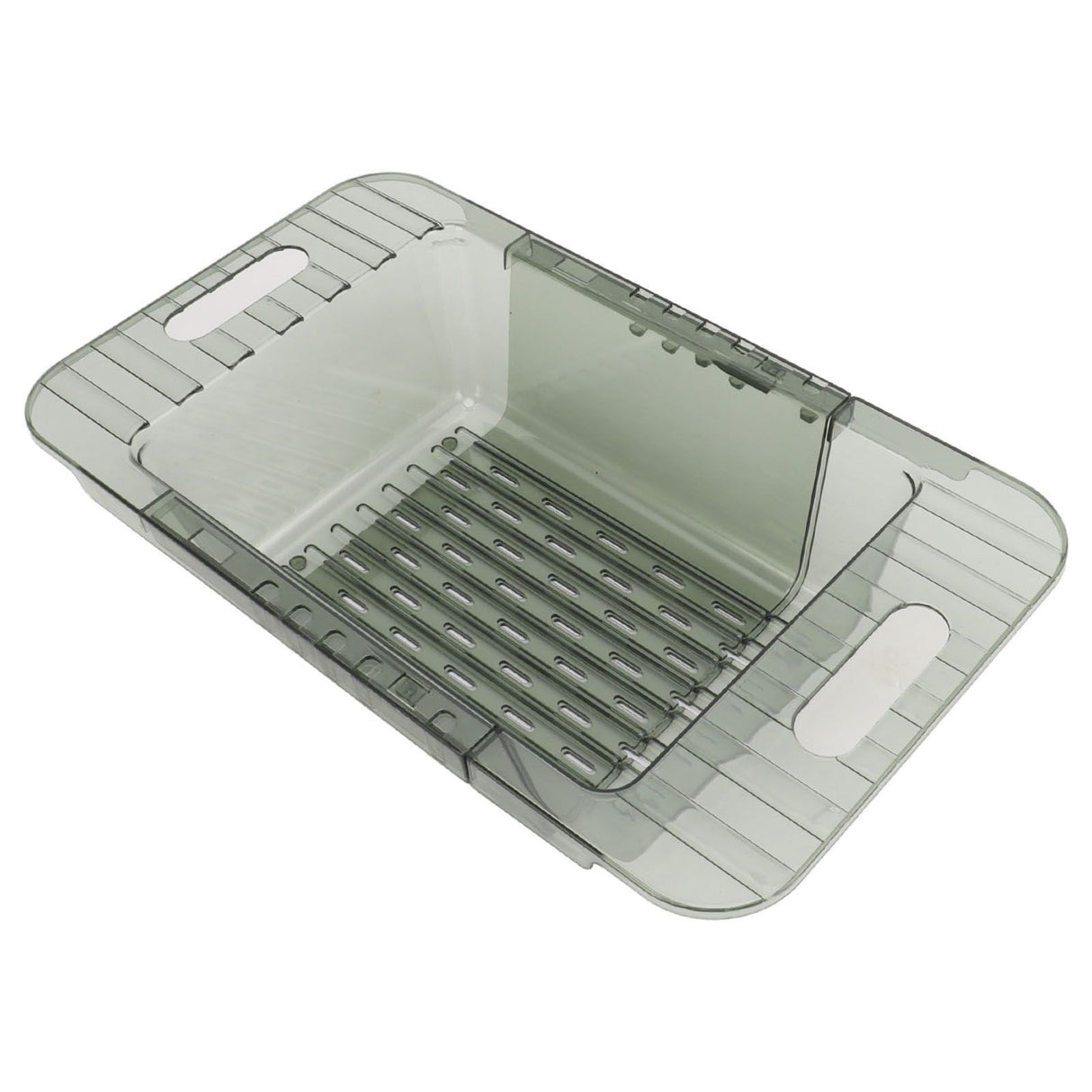 Kitchen Sink Fruit Vegetable Strainer Modern Minimalist PET Kitchen Telescopic Drain Rack Plastic Sink Filter Green