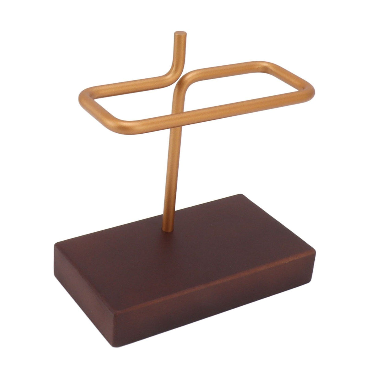 Coffee Filter Holder Wooden Hand Drip Coffee Filter Paper Stand for Home Cafe Bars Walnut Wood