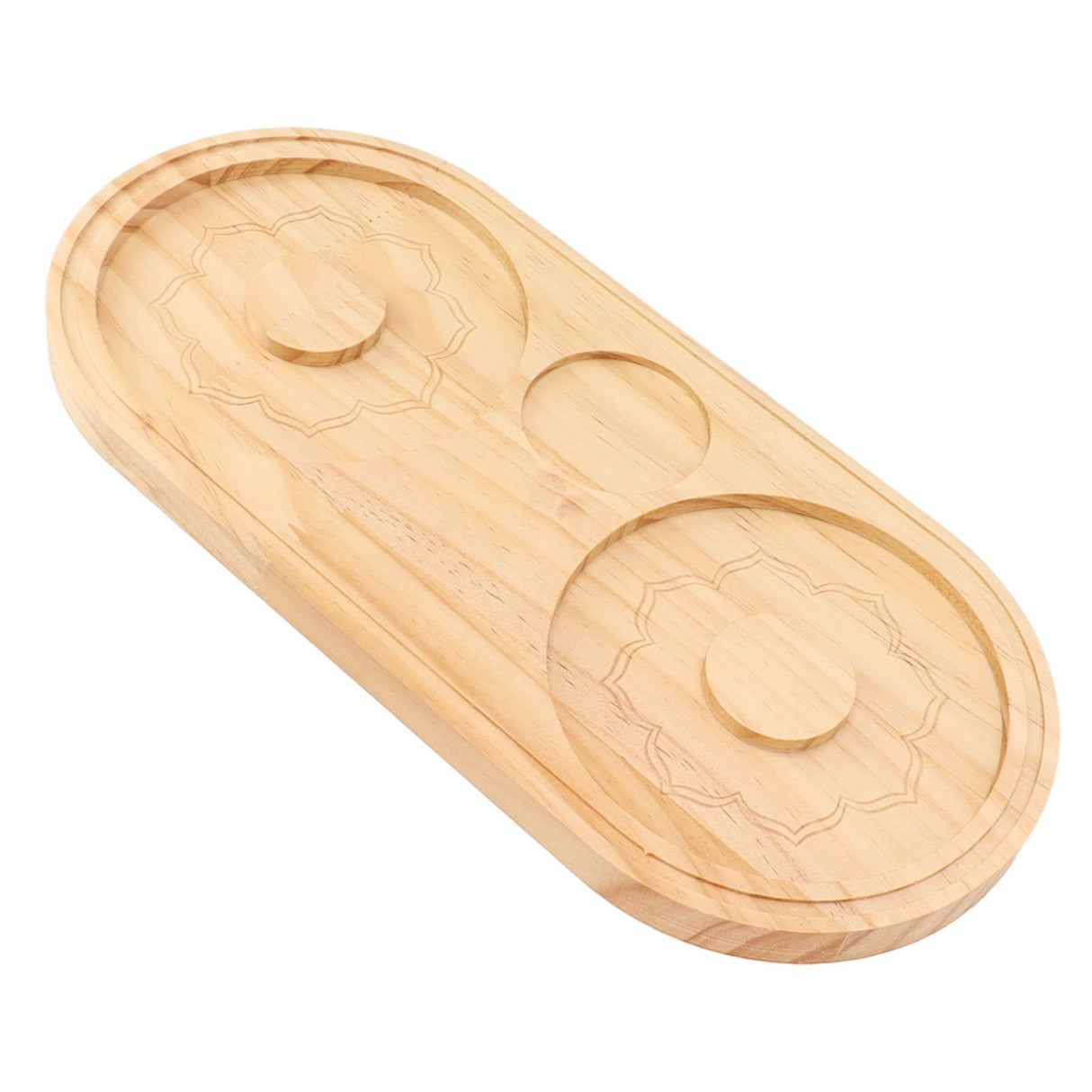 Salt Rimmer Pine Wood Sugar Rimmer Waterproof Holder Bar Tool for Cocktail Margarita A