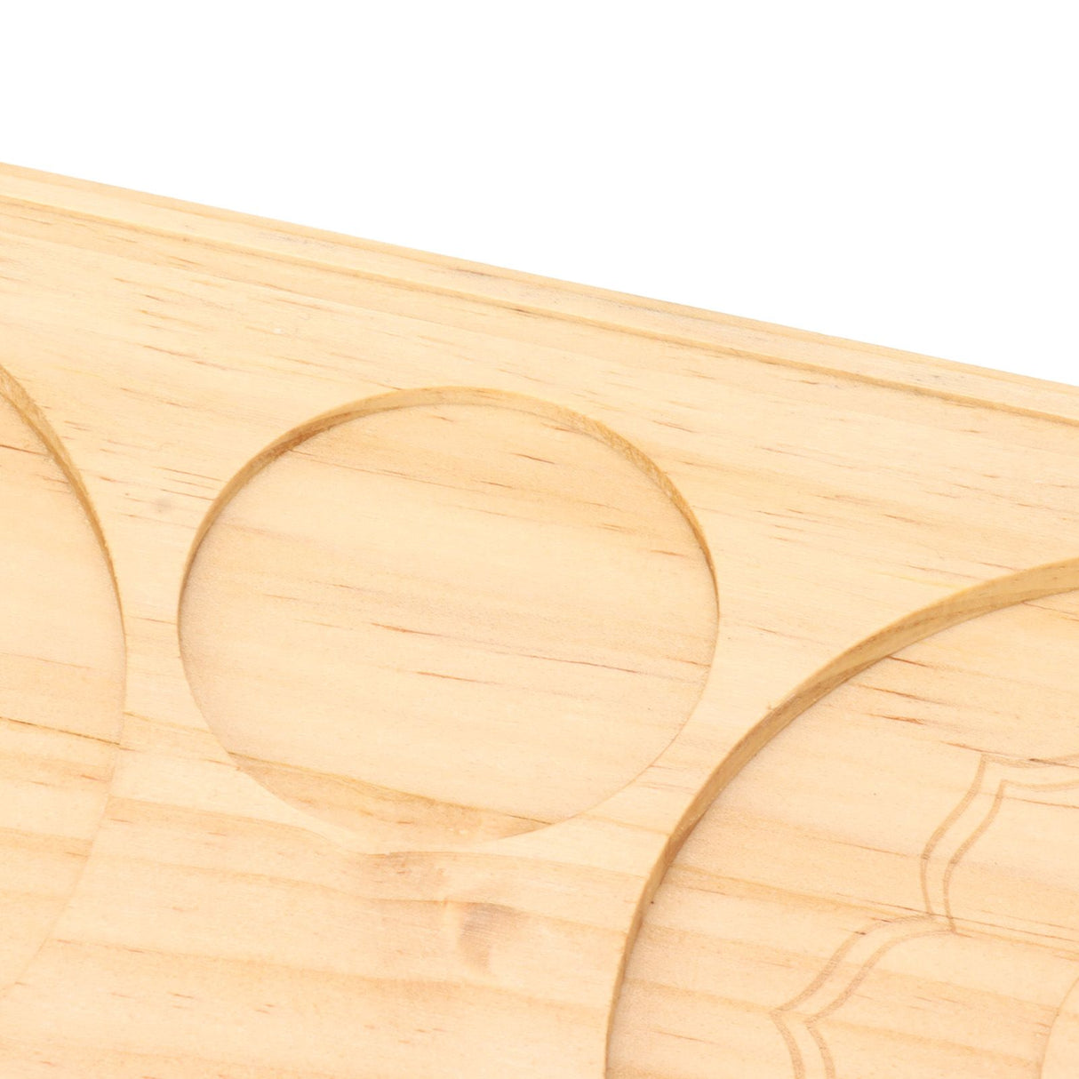 Salt Rimmer Pine Wood Sugar Rimmer Waterproof Holder Bar Tool for Cocktail Margarita A