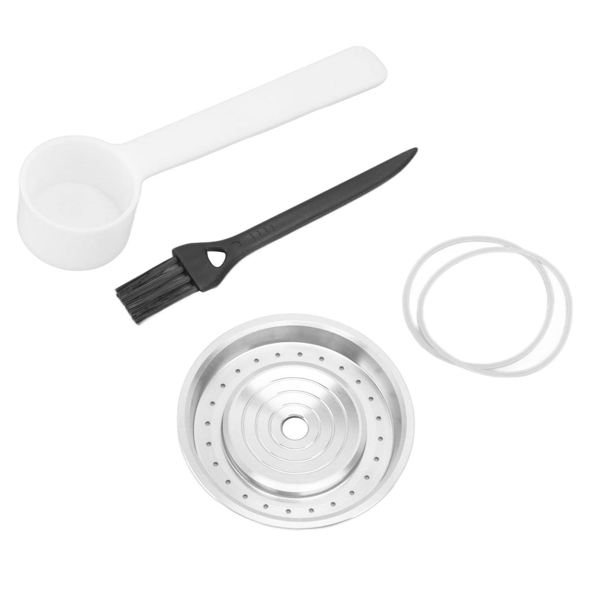 Coffee Capsule Lid 304 Stainless Steel Rust Proof Reusable Refillable Coffee Capsule Seal Cover
