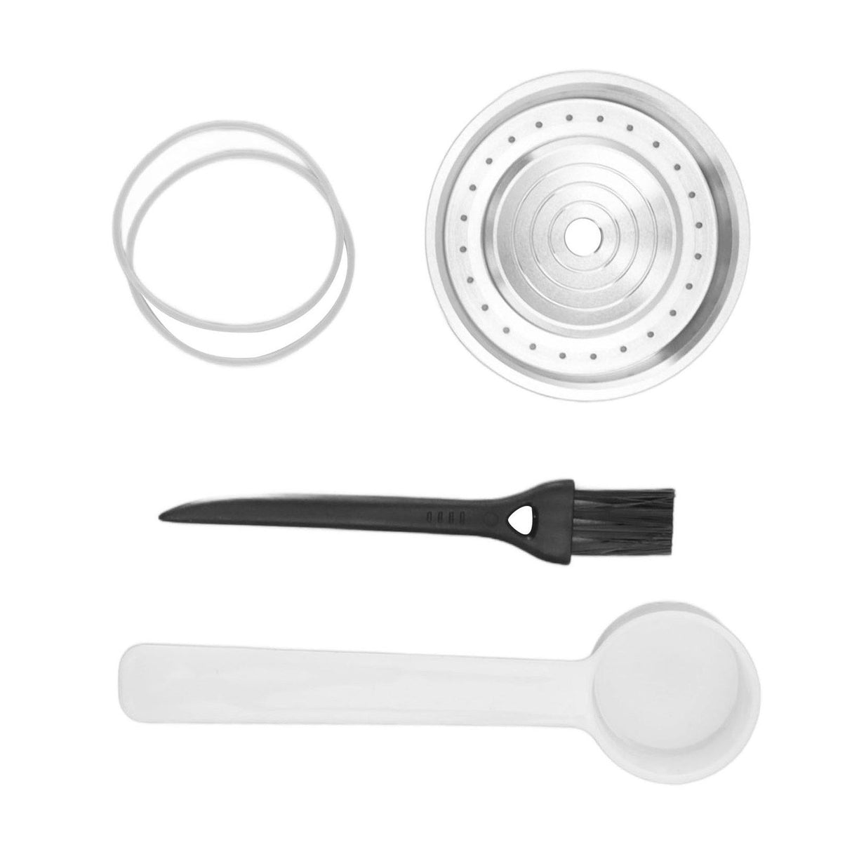 Coffee Capsule Lid 304 Stainless Steel Rust Proof Reusable Refillable Coffee Capsule Seal Cover