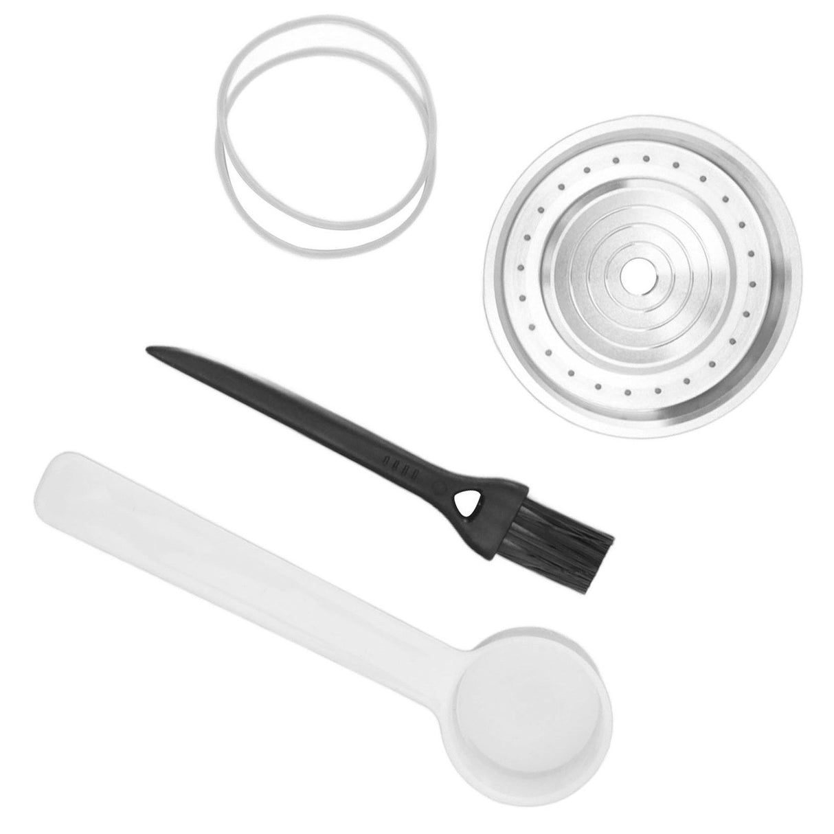 Coffee Capsule Lid 304 Stainless Steel Rust Proof Reusable Refillable Coffee Capsule Seal Cover