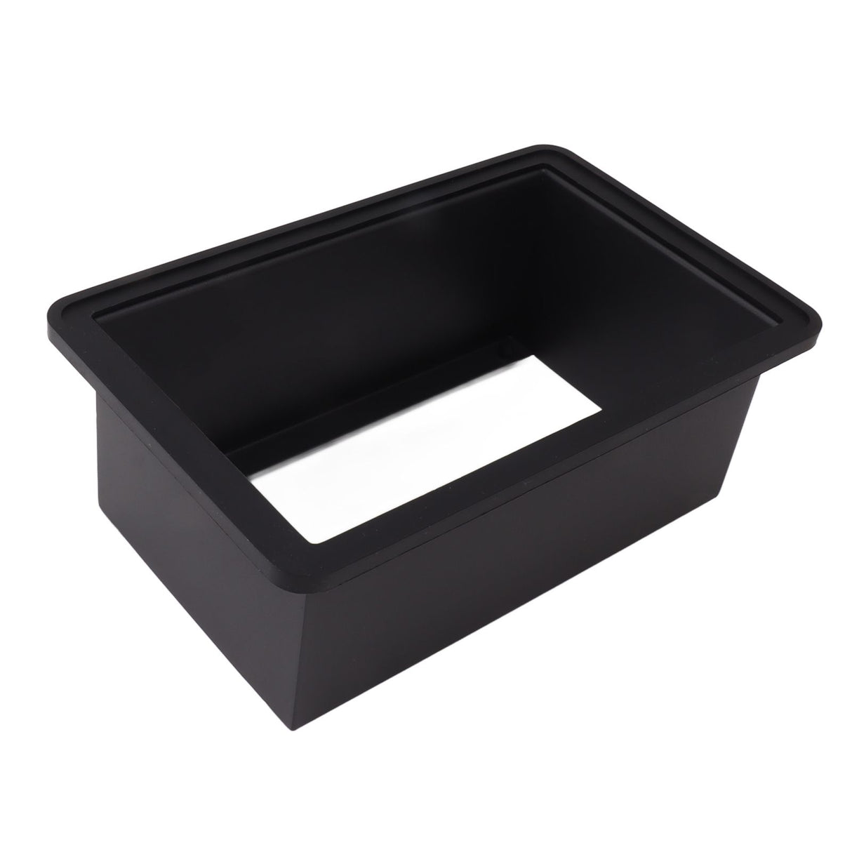 Coffee Knock Box Rubber Coffee Box with Removable Stainless Steel Ground Container for Cafe Bar L