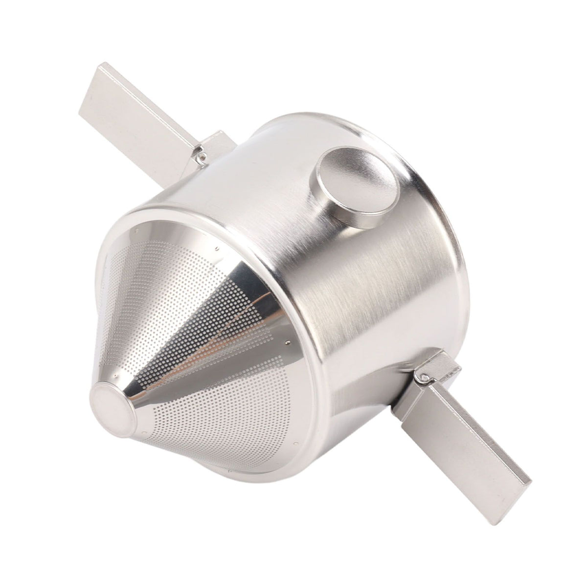 Portable Pour Over Coffee Filter Collapsible Reusable Stainless Steel Slow Drip Coffee Filter for Travel Camping Office