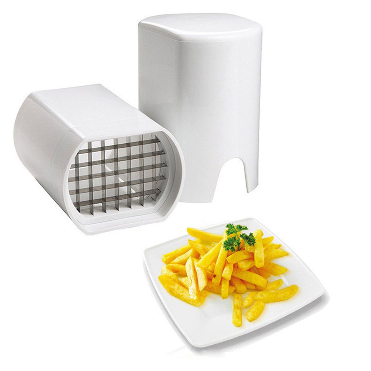 French Fry Cutter Cut Rapid Vegetable Dicer Fries Potato Cutter Potato Tool for Kitchen