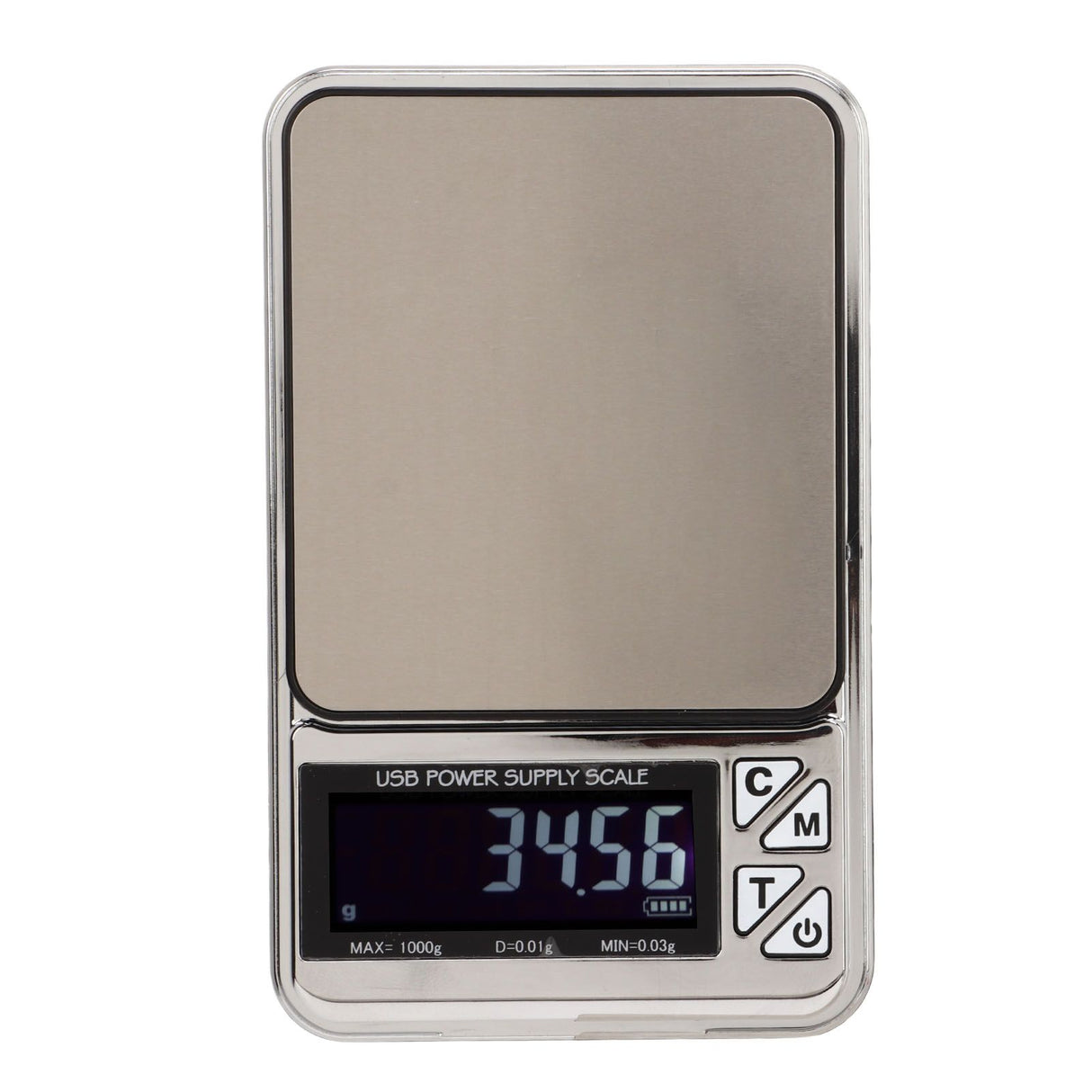 USB Electric Jewelry Flat Weighing Scale Electronic Kitchen Food Coffee Weighing Scale 200mAh