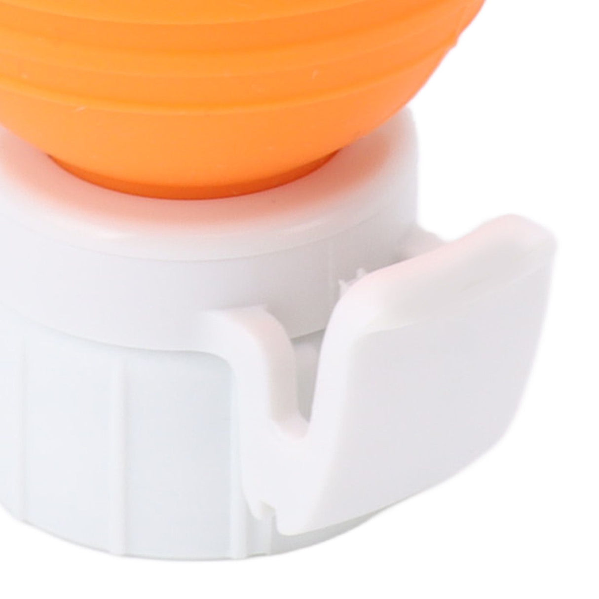 Soda Bottle Lid Silicone Leak Proof Carbonated Drink Air Pump Lid Fizz Keeper Pump Cap Saver Stopper Lids Orange