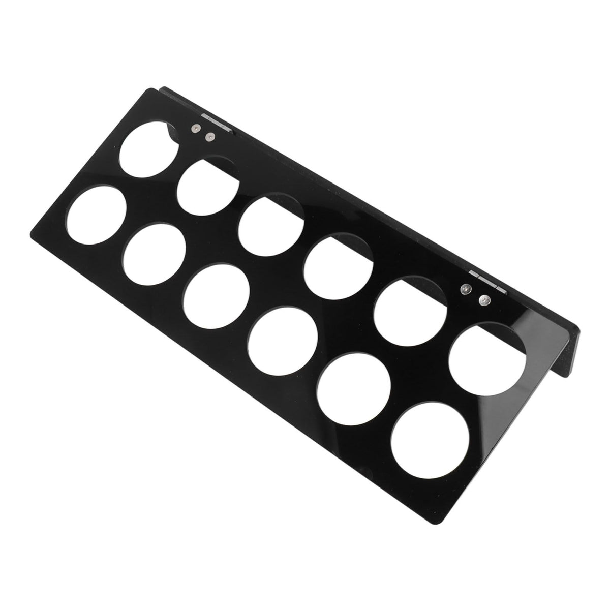 Wall Mounted Coffee Pod Holder Space Saving Under Counter Cabinet Coffee Pod Holder Black