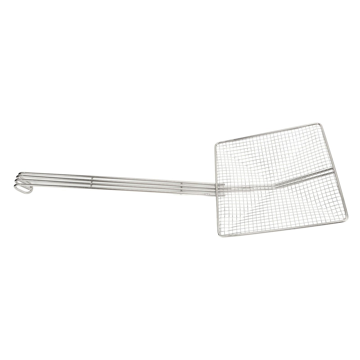 Stainless Steel Square Strainer Skimmer Ladle for Cooking Frying Kitchen Gadgets Mesh Strainer Pasta Strainer Spoon Coarse Mesh