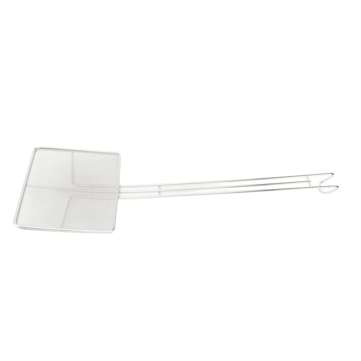 Stainless Steel Square Strainer Skimmer Ladle for Cooking Frying Kitchen Gadgets Mesh Strainer Pasta Strainer Spoon Fine Mesh