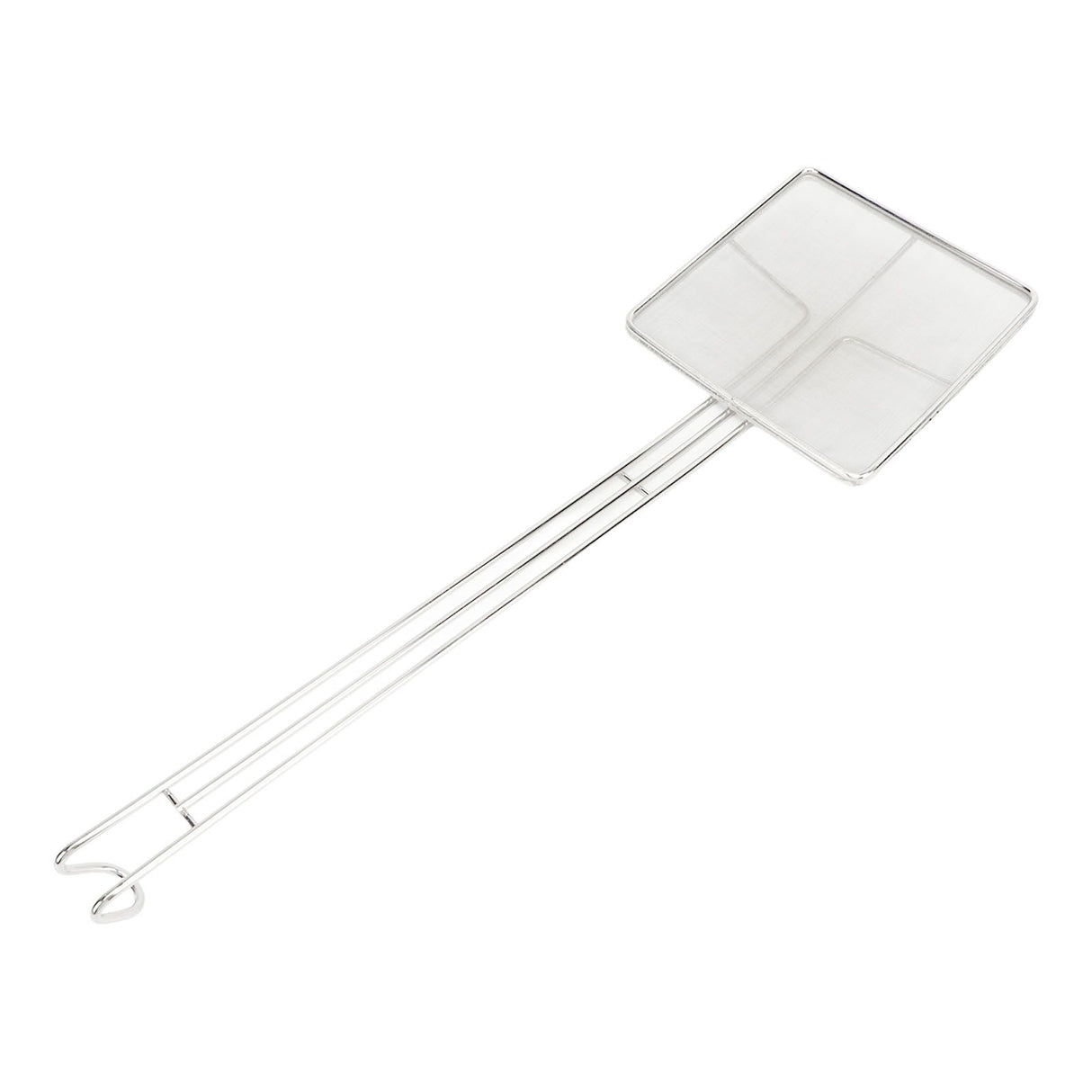 Stainless Steel Square Strainer Skimmer Ladle for Cooking Frying Kitchen Gadgets Mesh Strainer Pasta Strainer Spoon Fine Mesh