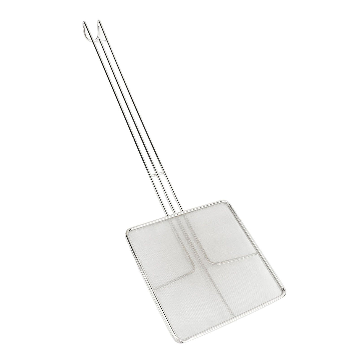 Stainless Steel Square Strainer Skimmer Ladle for Cooking Frying Kitchen Gadgets Mesh Strainer Pasta Strainer Spoon Fine Mesh