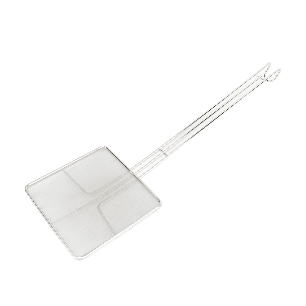 Stainless Steel Square Strainer Skimmer Ladle for Cooking Frying Kitchen Gadgets Mesh Strainer Pasta Strainer Spoon Fine Mesh