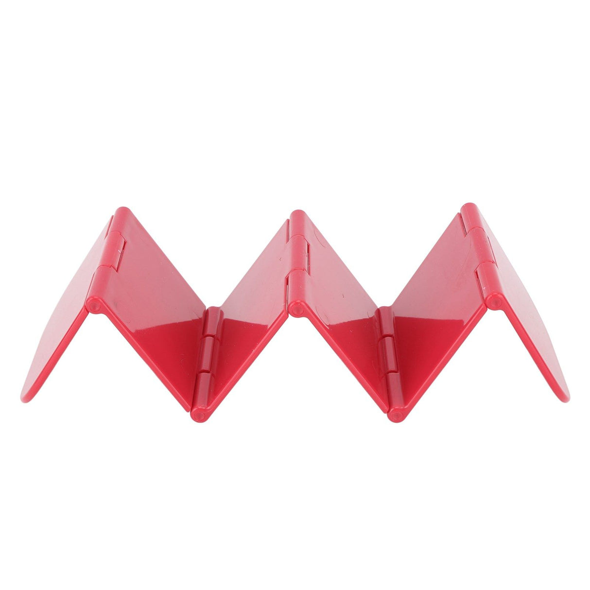 Taco Holder Stand Dishwasher Microwave Safe Stable Taco Rack Tray for Restaurant Kitchen Party Red
