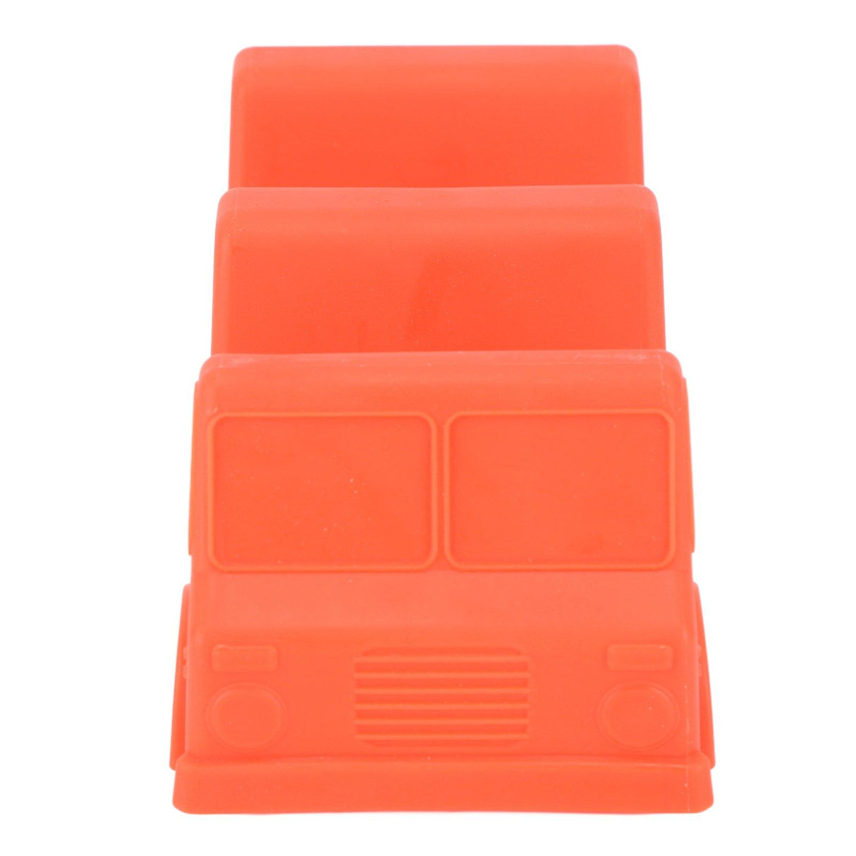 5PCS Taco Holder Stands Set Small Car Shape Wave Shape Taco Tray for Kitchen Restaurant Orange