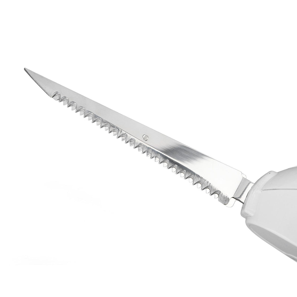 Battery Powered Knife Stainless Steel Cordless Electric Fillet Knife Portable Steak Knife for Home Restaurant Picnic