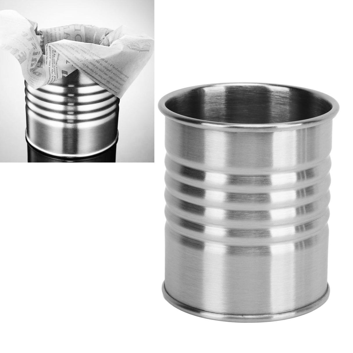 Stainless Steel French Fries Cup Snack Chicken Nuggets Basket for Fast Food Restaurants Bars Hotels L