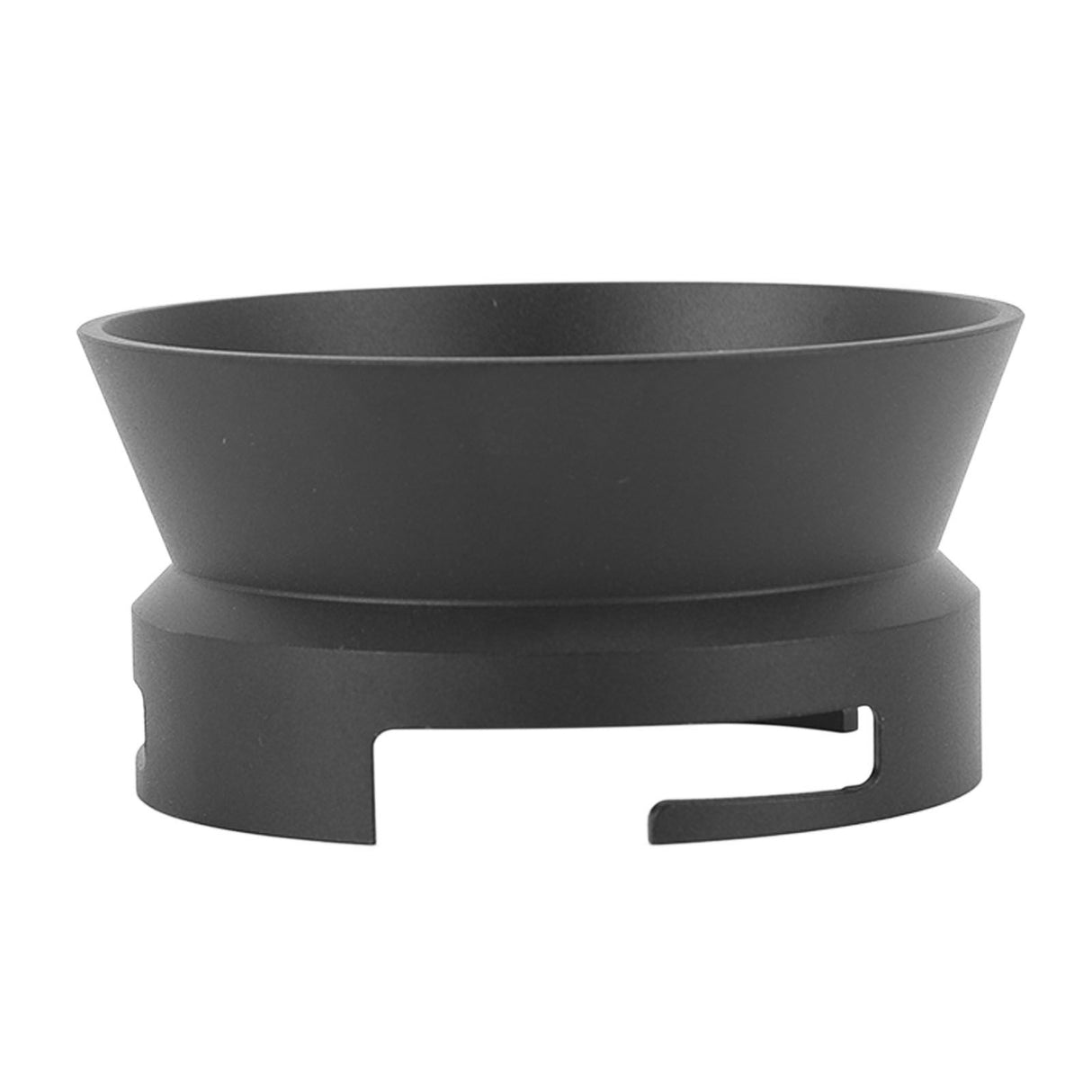 Black Coffee Dosing Funnel Aluminum Alloy Restaurant Coffee Machine Dosing Funnel Ring for 54mm Handle