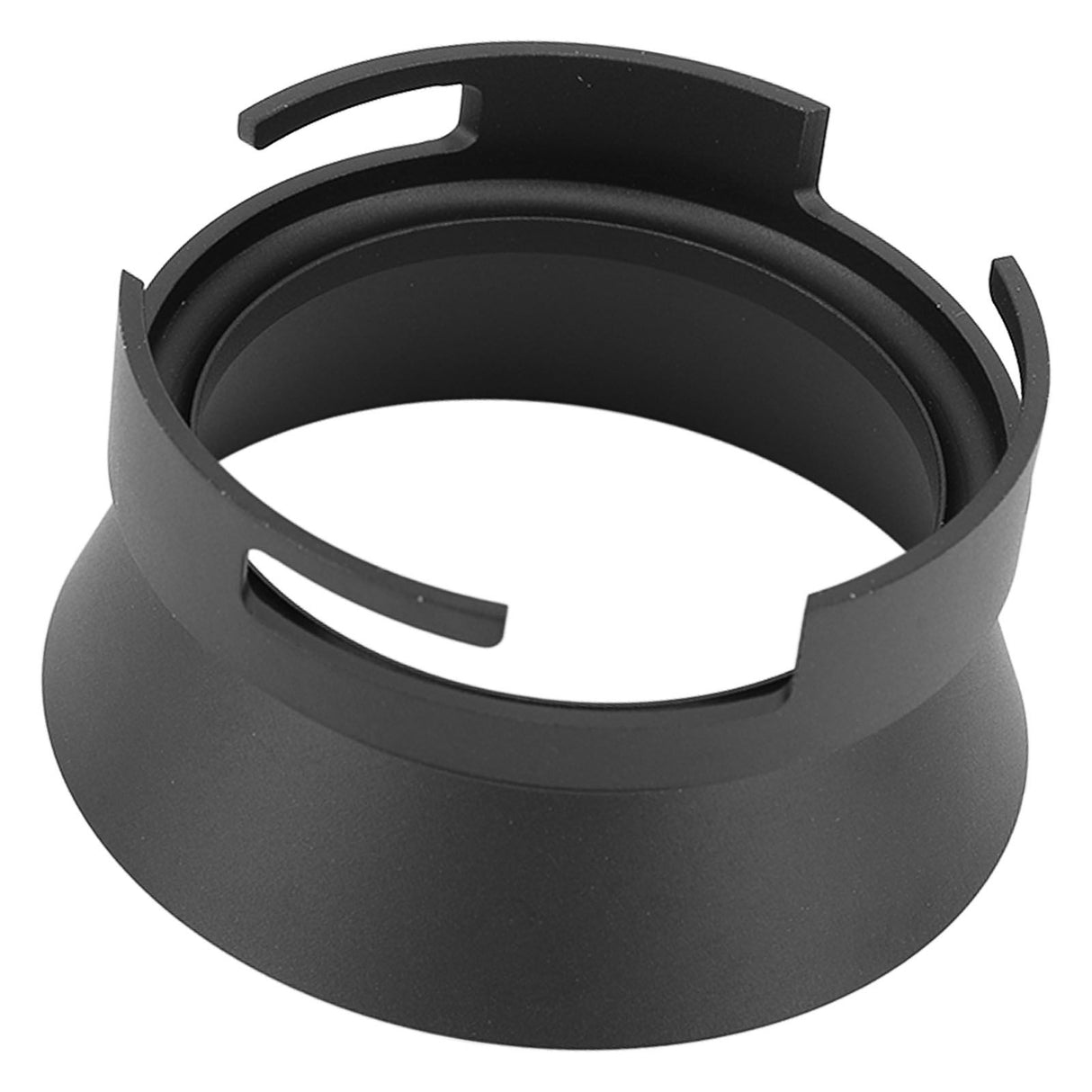 Black Coffee Dosing Funnel Aluminum Alloy Restaurant Coffee Machine Dosing Funnel Ring for 54mm Handle