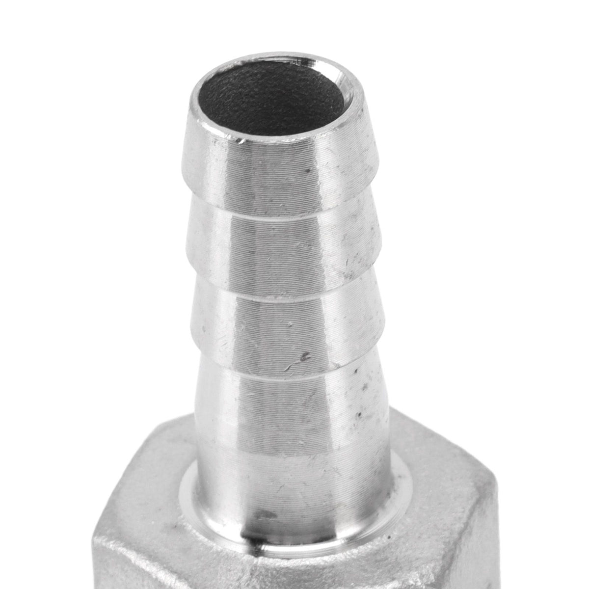 4pcs 13mm 1/2in Hose Barb Connector Hose Barb Coupler Stainless Steel Pipe Fitting for Beer Cooler